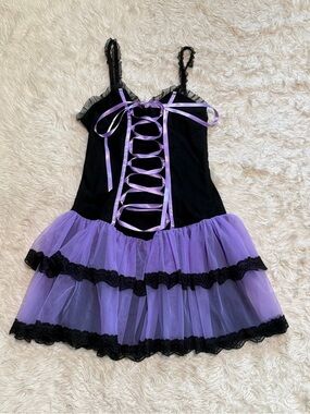 Widow Lavender Bring Me To Life Corset Dress - Size Medium